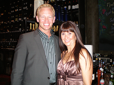 Ian Ziering from 90210 and Rosann Argenti